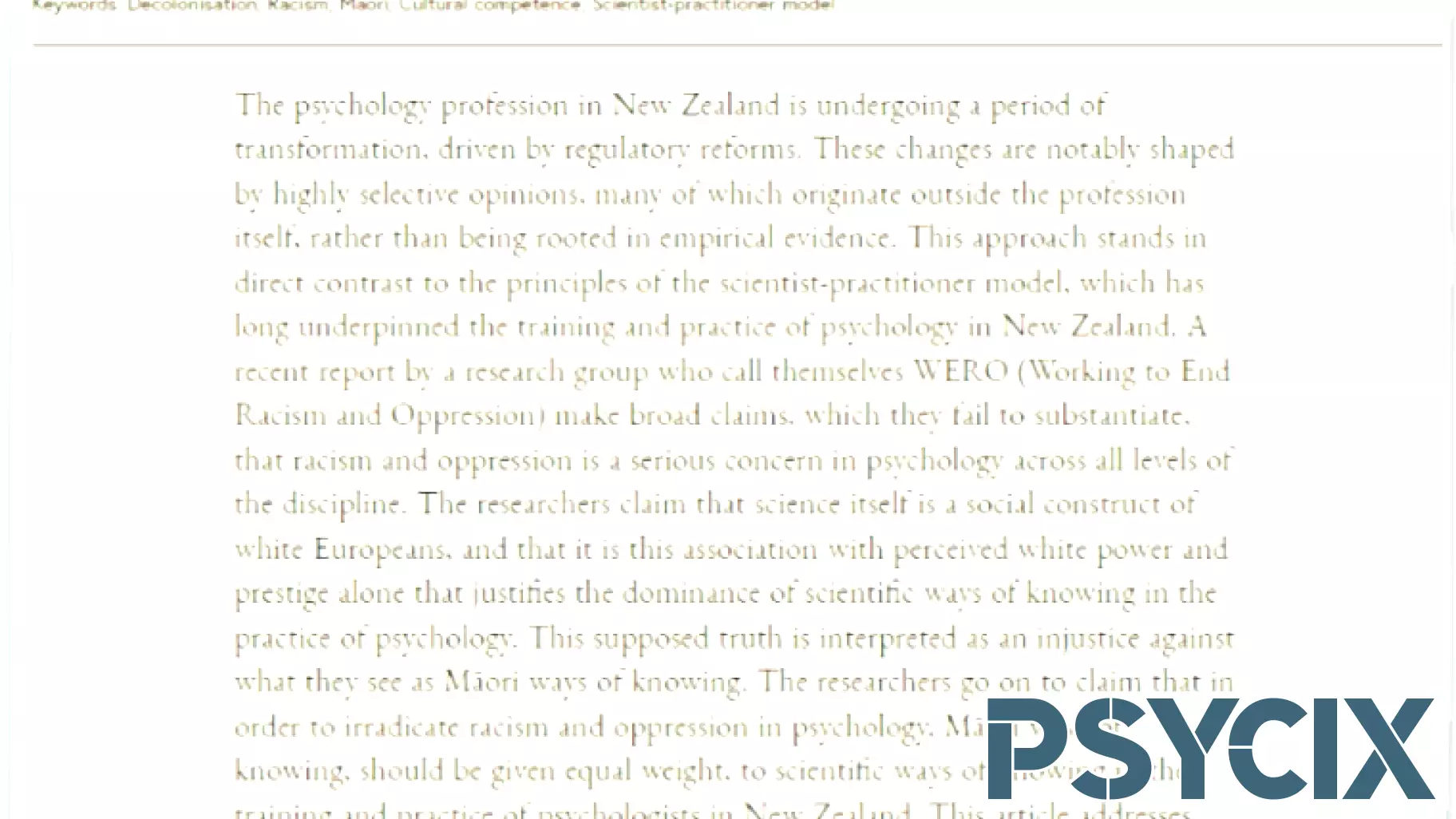 A New Zealand journal deleted a paper for potential harm to Māori months after publishing it