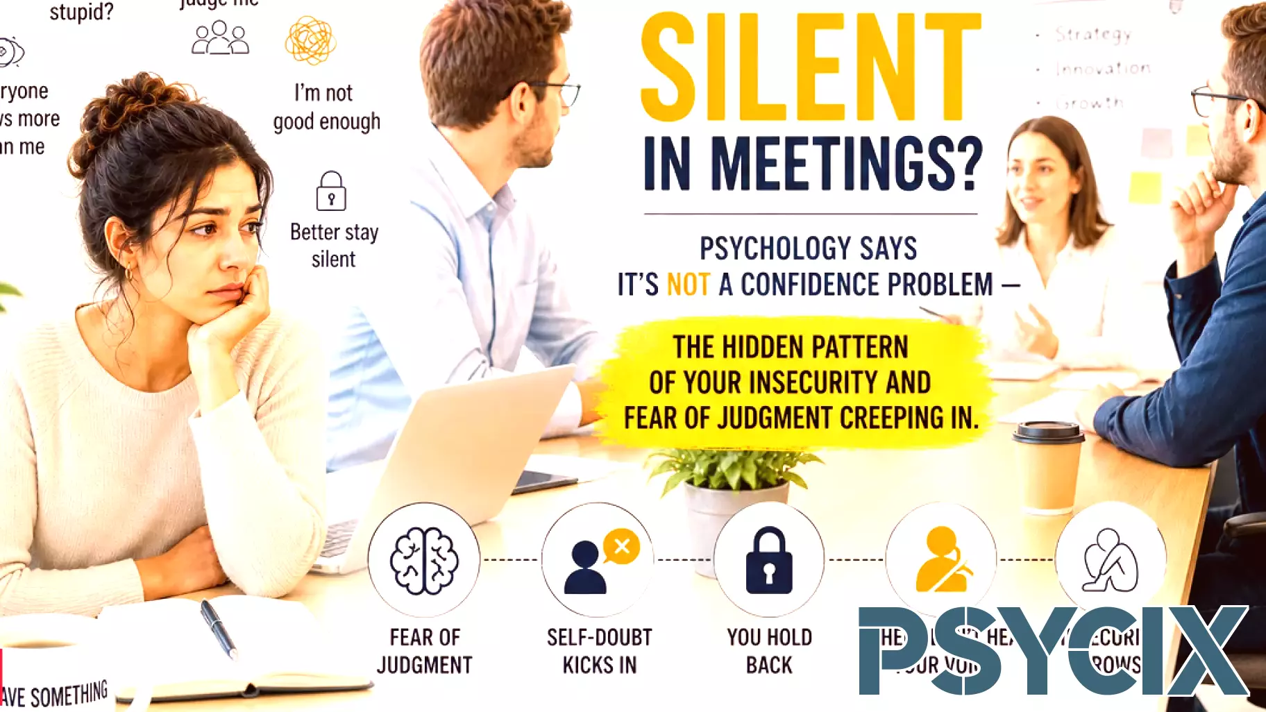 Are you silent in meetings? Psychology says it’s not a confidence problem — The hidden pattern of your ins