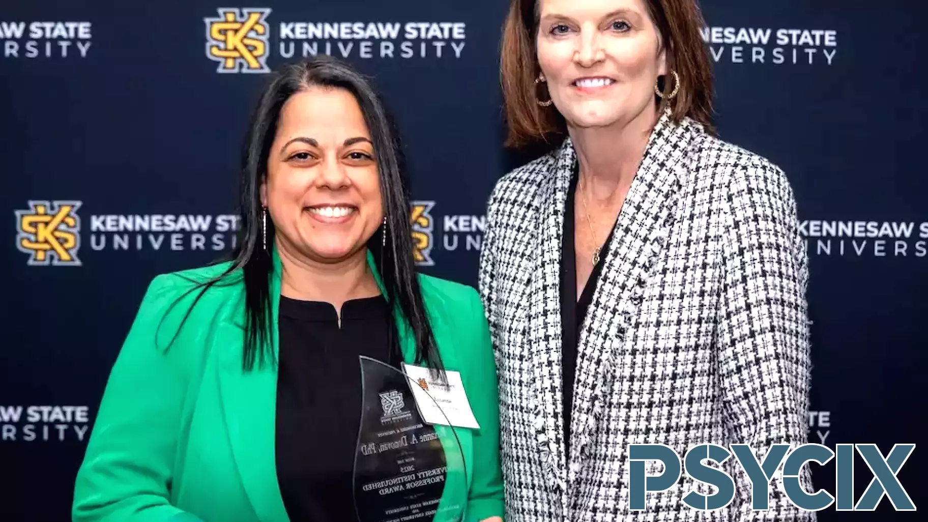 Kennesaw State University Honors Psychology Professor with Prestigious Award